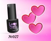 27 LoVe Nail гель лак класса премиум 5 мл.