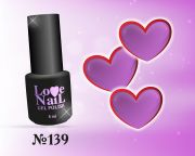 139 LoVe Nail гель лак класса премиум 5 мл.