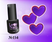 134 LoVe Nail гель лак класса премиум 5 мл.