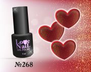 268 LoVe Nail гель лак класса премиум 5 мл.