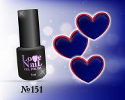 151 LoVe Nail гель лак класса премиум 5 мл.