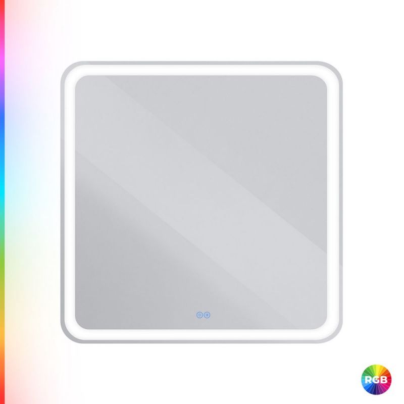 Зеркало с функцией памяти CEZARES CZR-SPC-MC-800-800-RGB-TCH