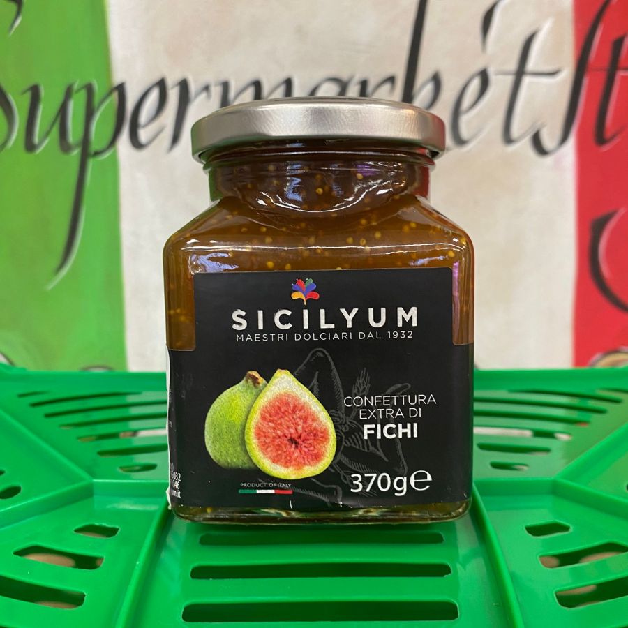 Конфитюр из инжира Sicilyum 370 г, Confettura extra di fichi 370 g
