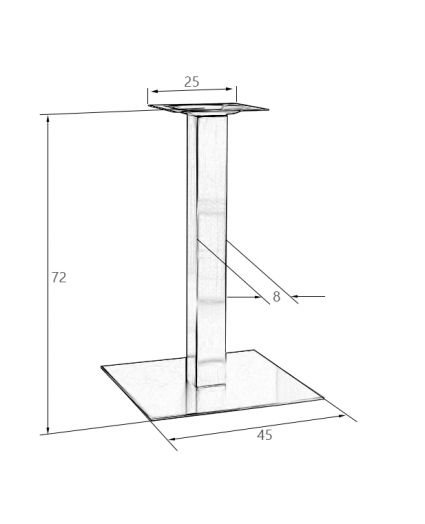 Подстолье обеденное  EVAN