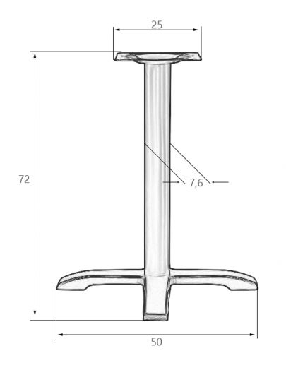 Подстолье обеденное  SALLY