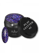 Гель Royal-gel "Play Glitter" 5 мл. 02 