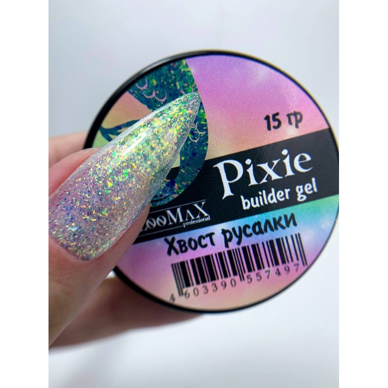 Builder Gel Pixie Хвост Русалки, 15гр