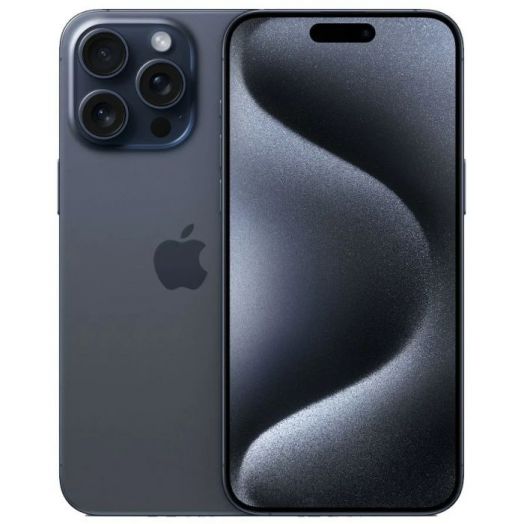 Apple iPhone 15 Pro Max 256 ГБ, синий титан, eSIM