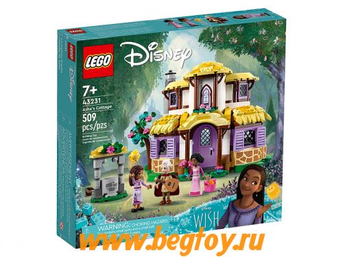 Конструктор LEGO Disney 43231 Коттедж Аши