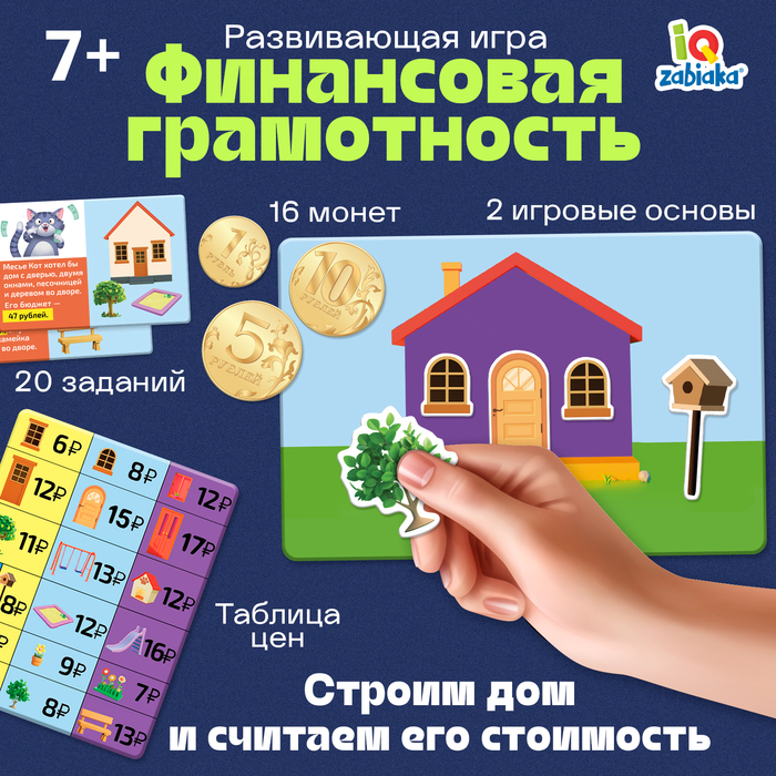 Развивающая игра «Финансовая грамотность», 7+