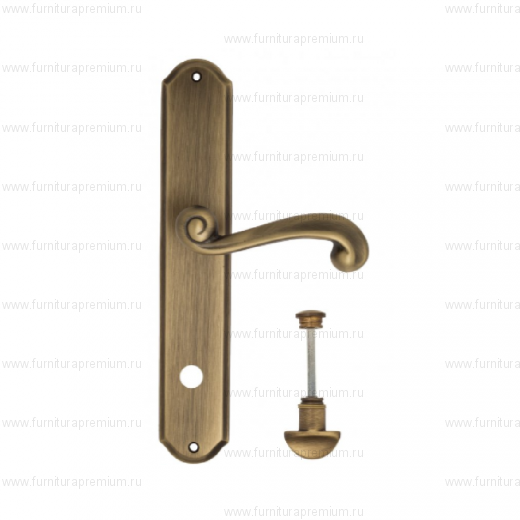 Ручка на планке Venezia Carnevale PL02 WC-2