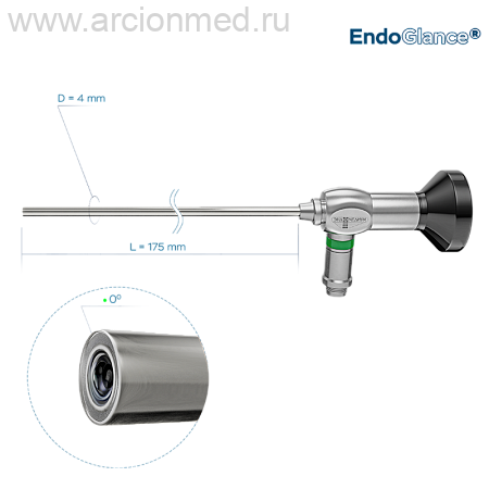 Артроскоп 4 мм 0° EndoGlance®