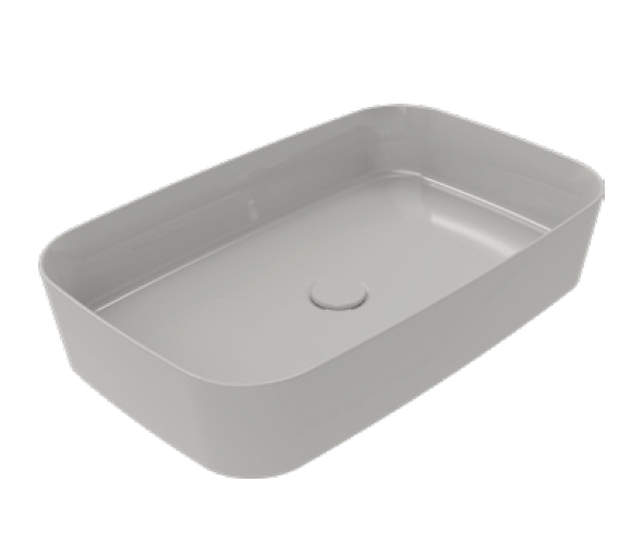 Изображение Накладная прямоугольная раковина Isvea Peak с отверстием под смеситель 60 см