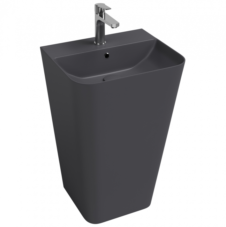 Изображение Напольная раковина Isvea Sott'Aqua 50х42х83 с 1 отверстием под смеситель 10SQ37001SV