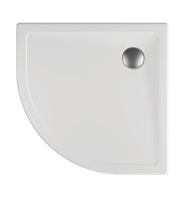 Изображение Угловой душевой поддон Isvea Flat 80х80 10DT97493-42