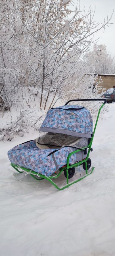 Швейный комплект для санок бок о бок