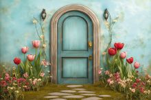 Фон стена "Flowers №24"