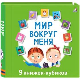 Книжки кубики. Мини - книжки "Мир вокруг меня"