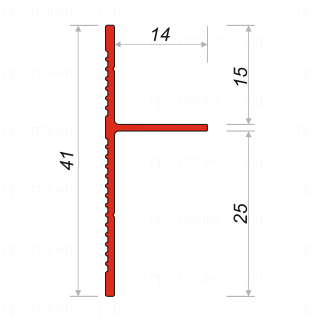Универсальный теневой профиль D004