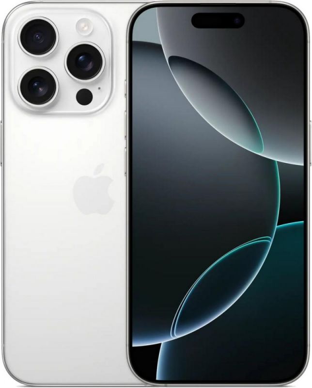 Apple iPhone 16 Pro Max 1 Тб White Titanium (белый титан)