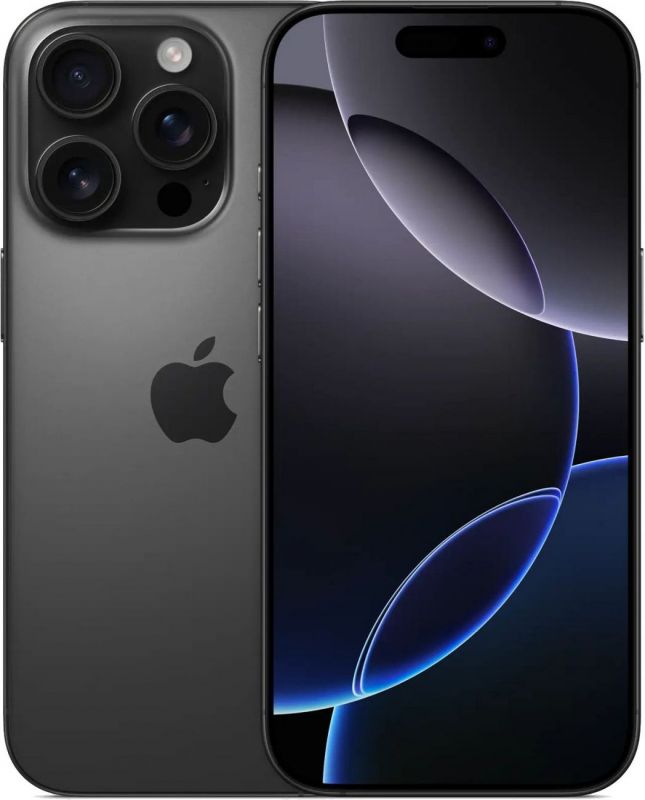 Apple iPhone 16 Pro Max 1 Тб Black Titanium (черный титан)