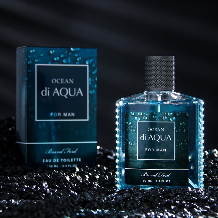 Туалетная вода мужская Ocean di Aqua, 100 мл (по мотивам Acqua Di Gio (G.Armani)