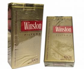 Сигареты - Winston 100s. American blend. USA. Конец 80-х начало 90-x. Оригинал verified