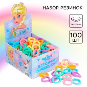 Резинка для волос, 100 штук, Холодное сердце