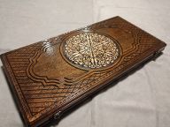 Нарды резные "Восторг" большие 60