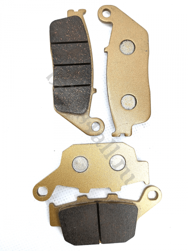 Комплект: колодки передние и задние для мотоцикла Honda CB 400 (92-98)