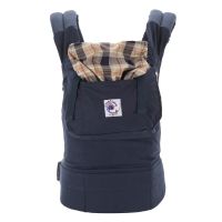 Ergobaby Carrier Organic Highland Navy Plaid