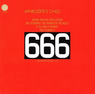 Aphrodite's Child – 666  1972  2LP
