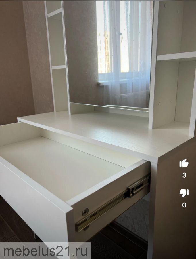 Стол туалетный Салли Белый ясень