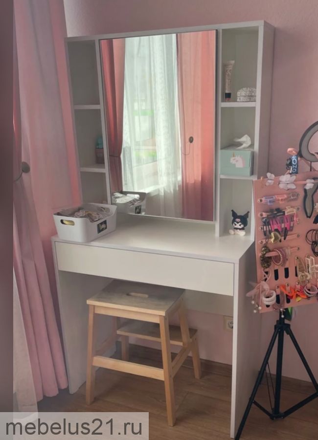 Стол туалетный Салли Белый ясень