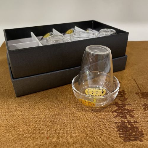 Чайная пара (рюмка+пиала) стекло 25 мл