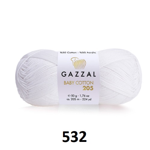 Пряжа BABY COTTON  205 Gazzal (GBC205)