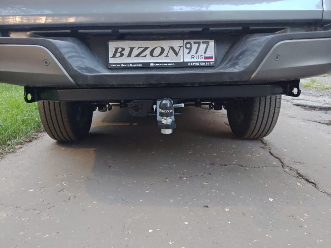 Фаркоп Changan Hunter Plus 2023- съемное крепление шара под американский квадрат