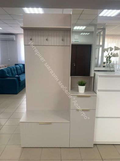 Прихожая с зеркалом "Тефия" (правое исполнение)