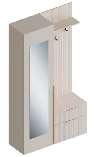 Прихожая с пеналом "Тефия" (левое исполнение)