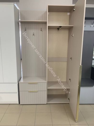 Прихожая с пеналом "Тефия" (правое исполнение)