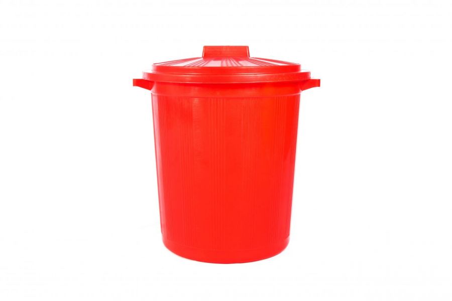 Конт.д/хр отх. Стандартная (в разборе) класс В (красный) объем 12 л ( круглый , без педали )