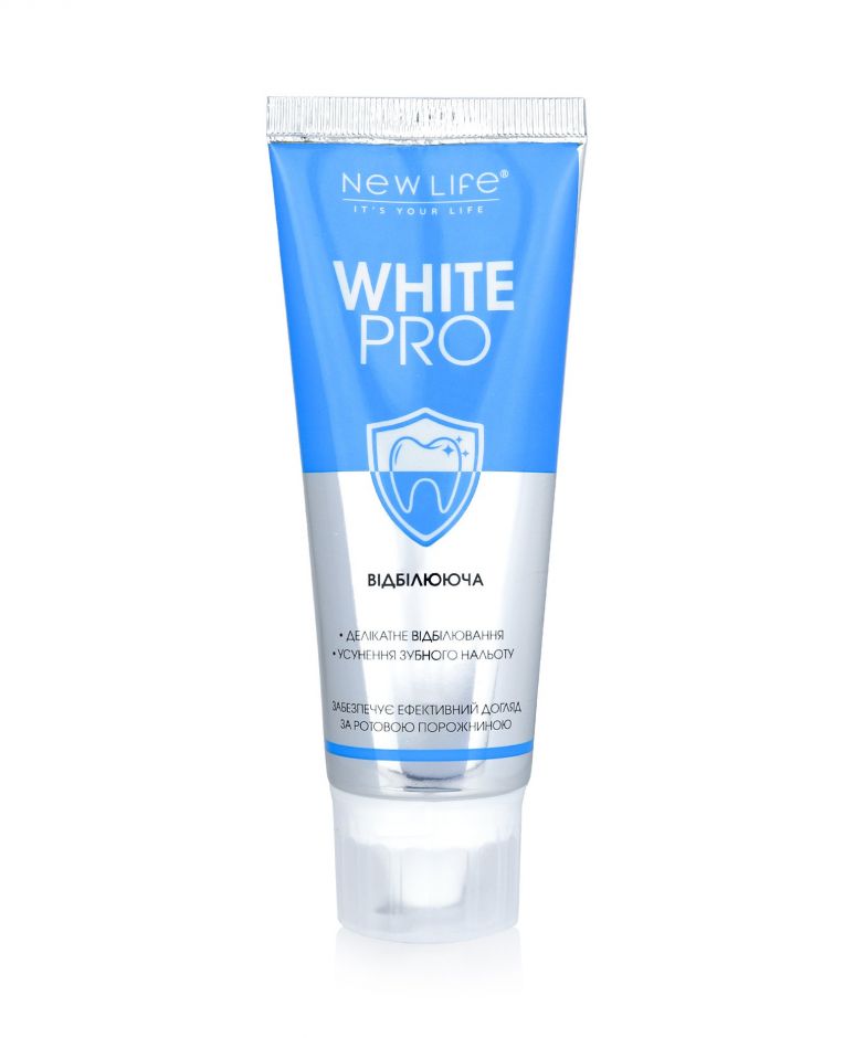 ЗУБНАЯ ПАСТА WHITE PRO ОТБЕЛИВАЮЩАЯ