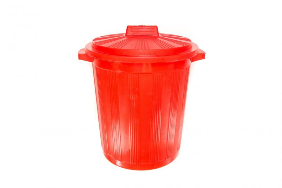 Конт.д/хр отх. Стандартная (в разборе) класс В (красный) объем 50 л ( круглый , без педали )