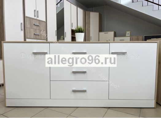 Комод 2-ств. с 3 ящиками "Милана"