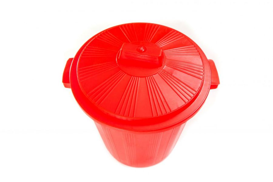 Конт.д/хр отх. Стандартная (в разборе) класс В (красный) объем 20 л ( круглый , без педали )