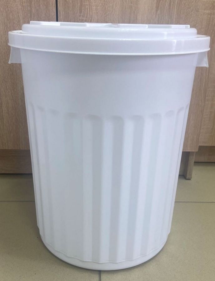 Конт.д/хр отх. Стандартная (в разборе) класс А (белый) объем 35 л ( круглый , без педали )