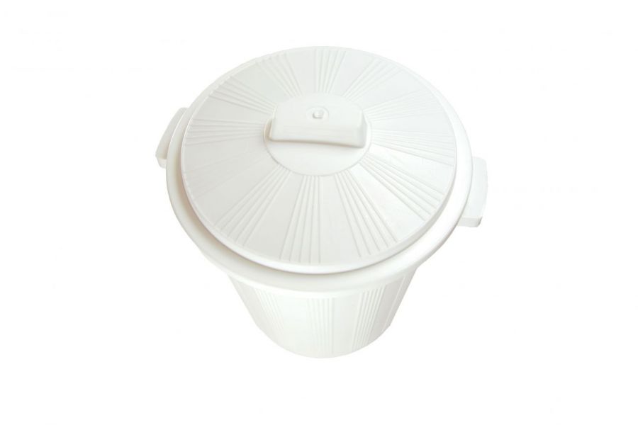 Конт.д/хр отх. Стандартная (в разборе) класс А (белый) объем 50 л ( круглый , без педали )