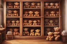 Фон стена "Teddy bears №2"