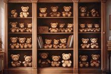 Фон стена "Teddy bears №2"