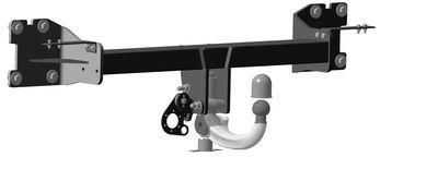 Фаркоп VWTouareg 2018, AUDI Q8 2018, PORSCHE Cayenne III быстросъемное крепление шара, без ключа